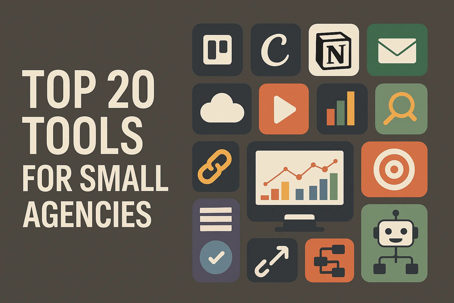 Top 20 Free (or Affordable) Tools Every Small Agency Needs in 2025