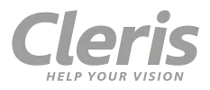 cleris-eye-logo Claris logo with the tagline "Help Your Vision" displayed prominently, emphasizing support for visual clarity and enhancement.